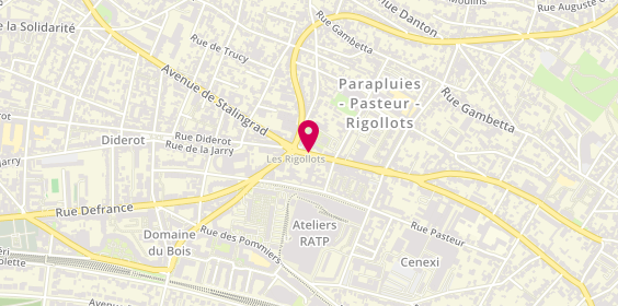 Plan de WASSON Paul, 116 Rue Dalay Rac, 94120 Fontenay-sous-Bois