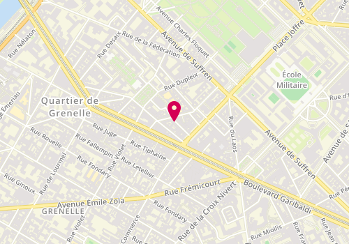 Plan de KERJEAN Valentin, 10 Rue d'Ouessant, 75015 Paris