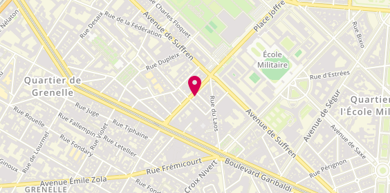 Plan de AUGER Manon, 51 Avenue de la Motte Picquet, 75015 Paris