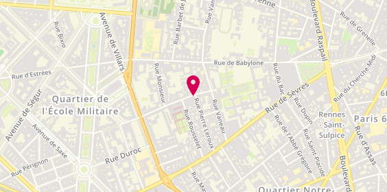 Plan de LOSTIS Jean Pierre, 9 Rue Oudinot, 75007 Paris