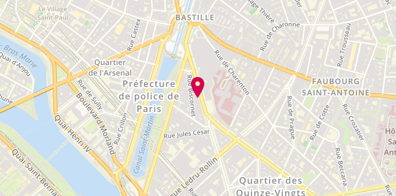 Plan de AMELINE Esther, 57 Rue de Lyon, 75012 Paris