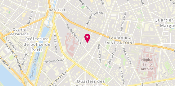 Plan de ACEDO SANTIAGO Del Valle, 10 Rue Saint Nicolas, 75012 Paris