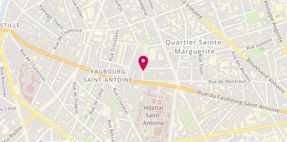 Plan de EGUERS Serge, 8 Rue Saint Bernard, 75011 Paris