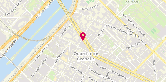 Plan de ELISSALDE Jérôme, 34 Boulevard de Grenelle, 75015 Paris