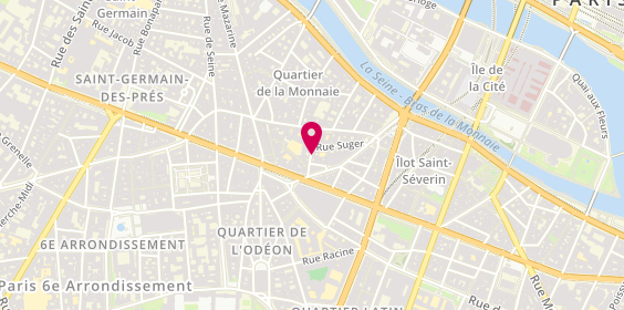 Plan de SALLAZ Léo, 7 Rue de l'Eperon, 75006 Paris