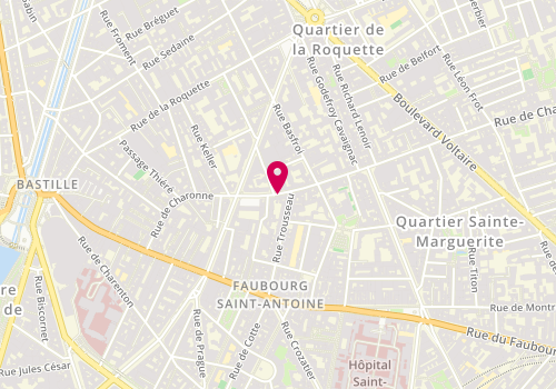 Plan de MEYER Martin, 62 Rue de Charonne, 75011 Paris