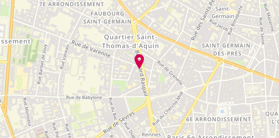 Plan de BEURSKENS Paul, 26 Boulevard Raspail, 75007 Paris