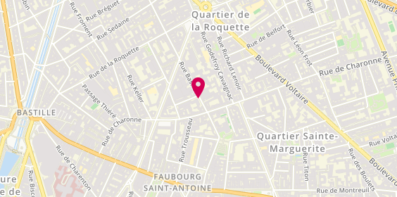 Plan de ALIBRAN Florence, 9 Rue Basfroi, 75011 Paris