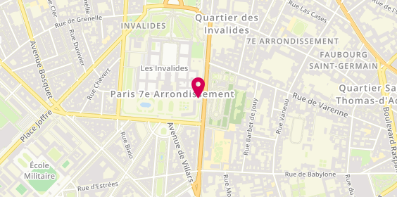 Plan de MOREAU Marion, 6 Boulevard des Invalides, 75007 Paris