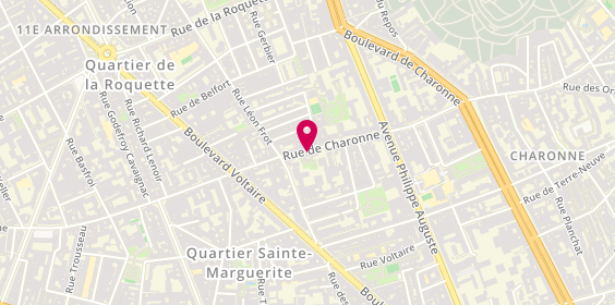 Plan de ACHOUR Gilles, 136 Rue de Charonne, 75011 Paris