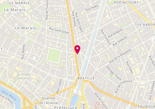 Plan de SOULIER Paloma, 26 Boulevard Beaumarchais, 75011 Paris