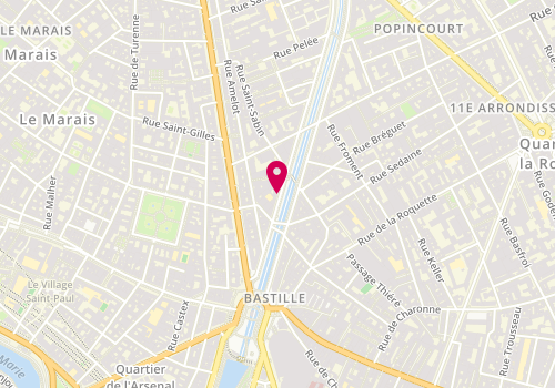 Plan de SMADJA Noémie, 15 Boulevard Richard Lenoir, 75011 Paris