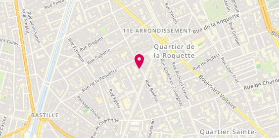 Plan de BUCAU Vincent, 45 Rue Basfroi, 75011 Paris