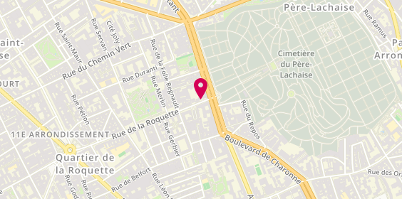 Plan de LABLANCHERIE Albane, 177 Rue de la Roquette, 75011 Paris