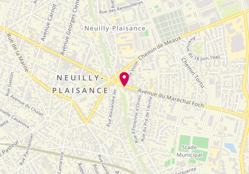 Plan de ROVIRA Laura, 76 Avenue Marechal Foch, 93360 Neuilly-Plaisance