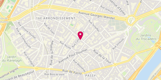 Plan de DUBOIS Arnaud, 59 Bis Rue de la Tour, 75116 Paris