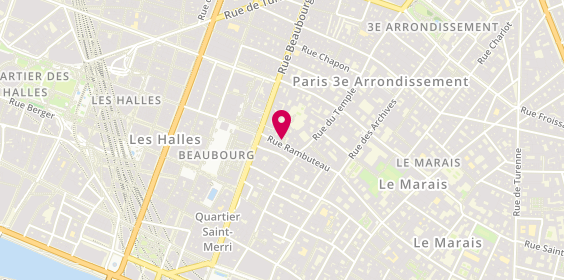 Plan de HALIM Kawtar, 22 Rue Rambuteau, 75003 Paris