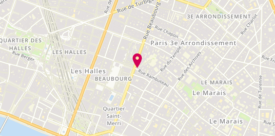 Plan de GHABBOUN Ryan, 30 Rue Rambuteau, 75003 Paris