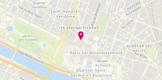 Plan de LAGARDE Marie, 163 Rue Saint Honoré, 75001 Paris