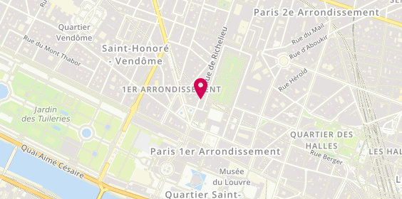 Plan de Fanny LEPAROUX, 10 rue de Richelieu, 75001 Paris