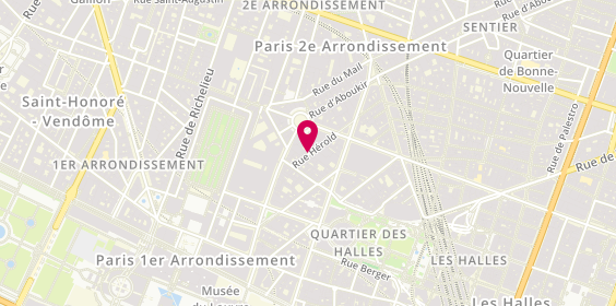 Plan de BUFFARD Florent, 13 Rue Hérold, 75001 Paris