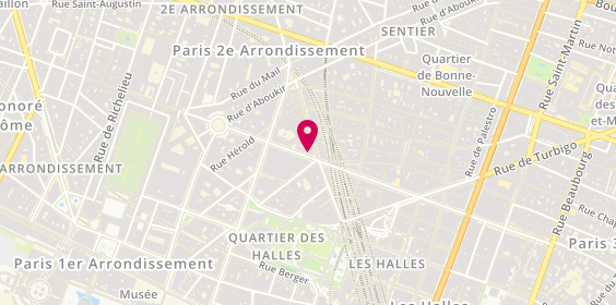 Plan de MICHEL Christophe, 36 Rue Étienne Marcel, 75002 Paris