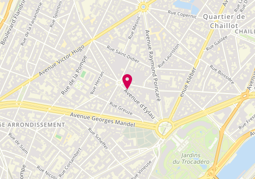 Plan de HANDSCHUH Michel, 32 Avenue D ' Eylau, 75016 Paris