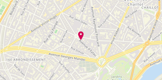 Plan de FRIDMAN Serge, 32 Avenue D 'Eylau, 75016 Paris