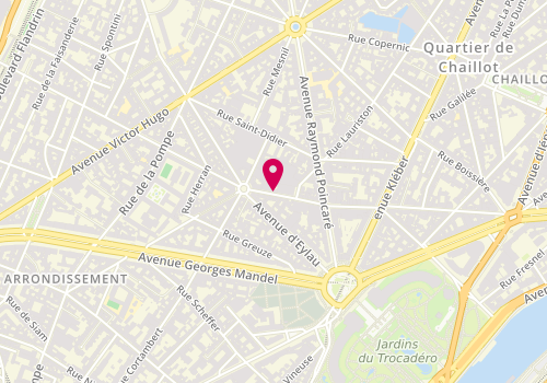 Plan de LAFOND Philippe, 78 Rue de Longchamp, 75116 Paris