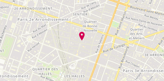 Plan de FOUQUET Stéphanie, 20 Rue Dussoubs, 75002 Paris
