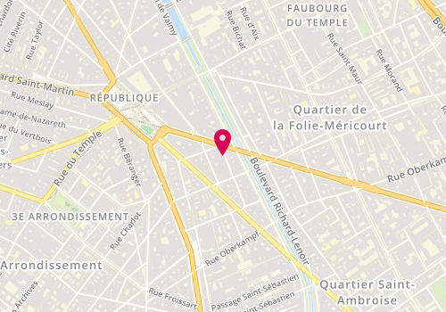 Plan de STEENE Leif, 25 Rue du Grand Prieuré, 75011 Paris