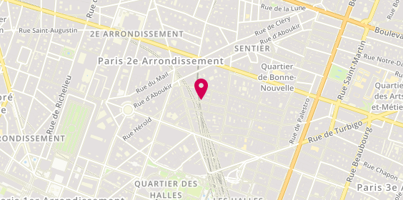Plan de PAIN Grégory, 12 Rue Bachaumont, 75002 Paris