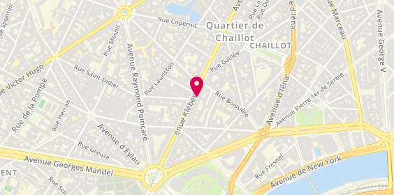 Plan de CAMPAGNE Victor, 65 Avenue Kleber, 75116 Paris