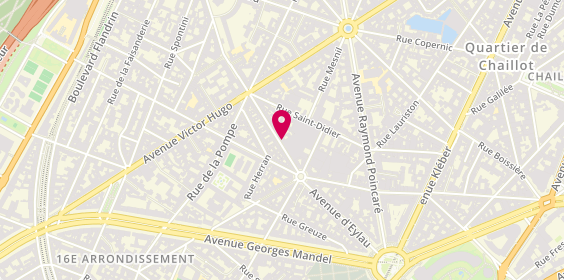 Plan de HASSLER-DUQUESNOY Constance, 18 Rue des Belles Feuilles, 75116 Paris