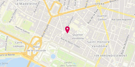 Plan de CHAUVEAU Baptiste, 255 Rue Saint Honoré, 75001 Paris