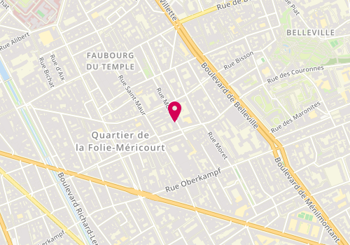 Plan de REMOND Lucille, 3 Rue Morand, 75011 Paris