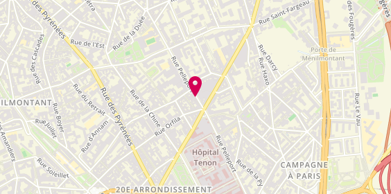 Plan de BABA-Aïssa Idriss, 77 Rue Pelleport, 75020 Paris