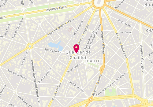 Plan de TYC Emmanuel, 37 Avenue Kleber, 75116 Paris