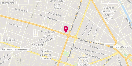 Plan de DAILLY Célestin, 16 Boulevard Saint Denis, 75010 Paris