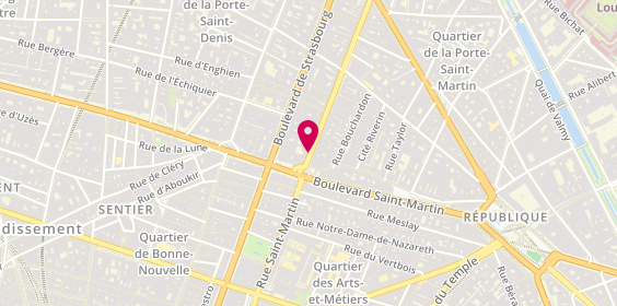 Plan de SAKHO Karim, 11 Rue du Faubourg Saint Martin, 75010 Paris