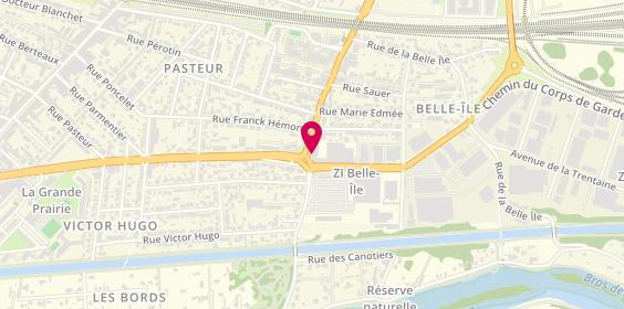Plan de MEAUXSOONE Mickaël, 47 Rue Auguste Meunier, 77500 Chelles