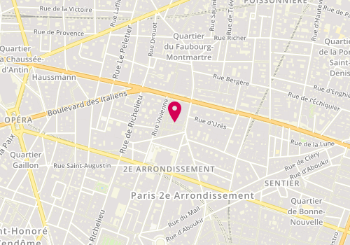 Plan de NIAU Valentine, 12 Galerie Montmartre, 75002 Paris