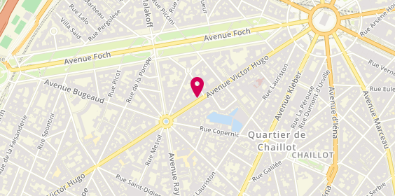 Plan de DERIU Andréa, 56 Avenue Victor Hugo, 75116 Paris