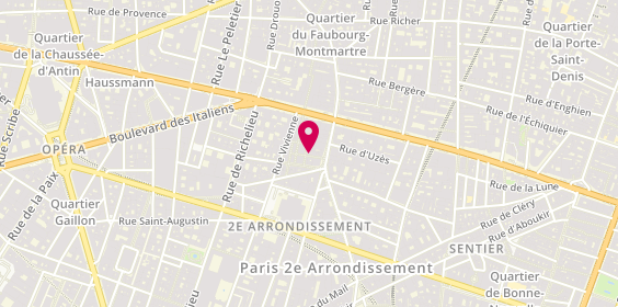 Plan de DANDURAND Emmanuel, 12 Galerie Montmartre, 75002 Paris