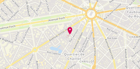 Plan de FATRAS-MEYER Isabelle, 5 Bis Rue du Dome, 75116 Paris