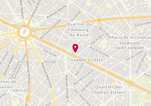 Plan de GOULMOT-LEGITIMUS Quentin, 102 Avenue des Champs Elysées, 75008 Paris