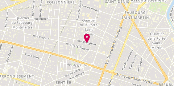 Plan de PERROQUIN Solène, 15 Rue d'Enghien, 75010 Paris