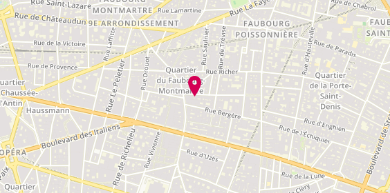 Plan de AUBERTIN Patrick, 13 Rue Montyon, 75009 Paris