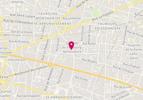 Plan de HERROU Clara, 27 Rue du Faubourg Montmartre, 75009 Paris