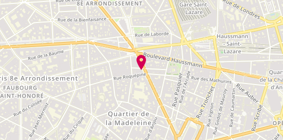 Plan de SCHREYERS Olivier, 41 Boulevard Malesherbes, 75008 Paris